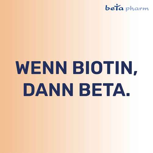 Biotin Beta 10 mg Tabletten - 4