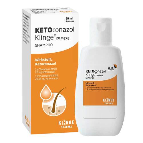 Ketoconazol Klinge 20 mg / g Shampoo - 1