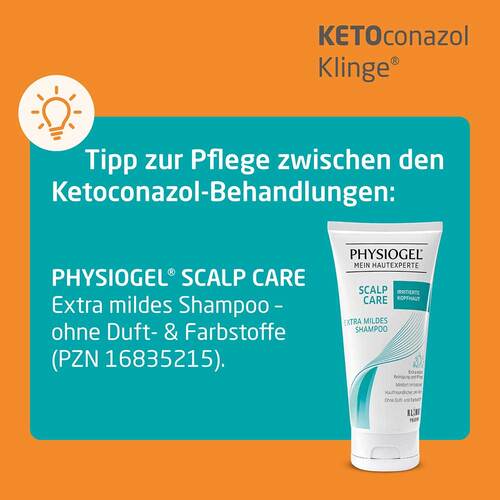 Ketoconazol Klinge 20 mg / g Shampoo - 6