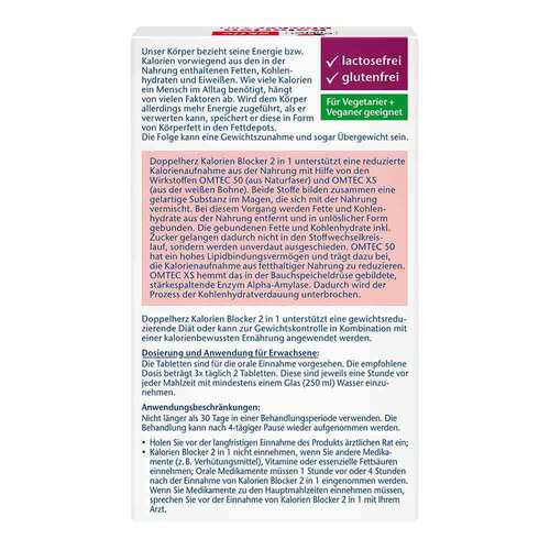 Doppelherz Kalorien Blocker 2in1 Tabletten - 4