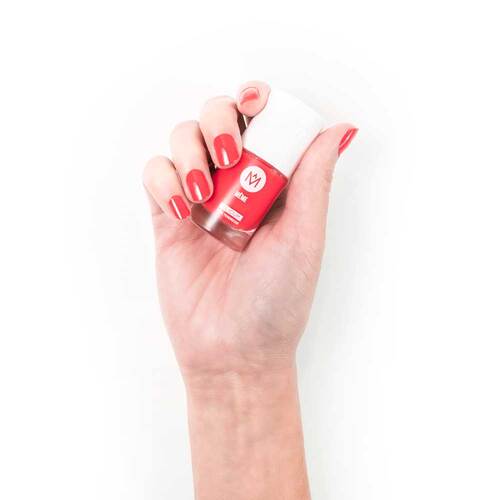 Meme Nagellack mit Silicium koralle 04 - 3