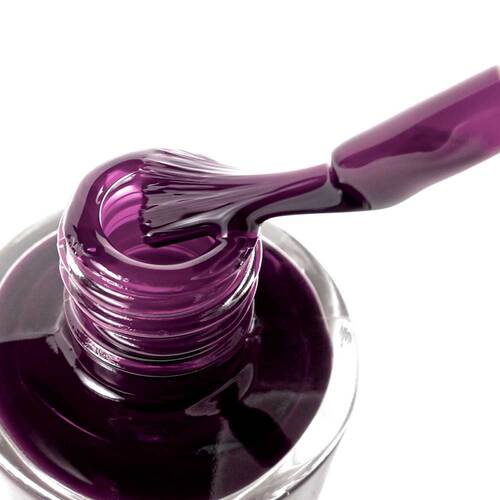 Meme Nagellack mit Silicium aubergine 08 - 2