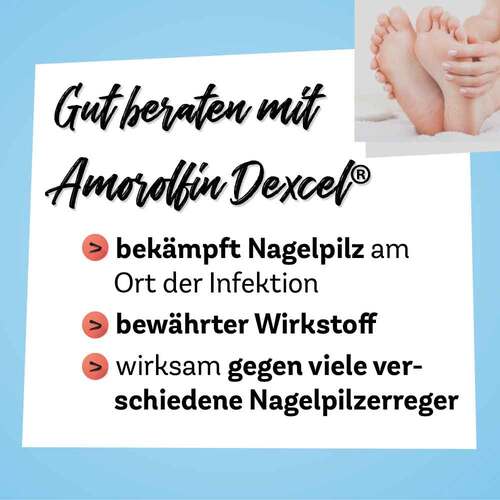 Amorolfin Dexcel 50 mg / ml wirkstoffhalt.Nagellack - 4
