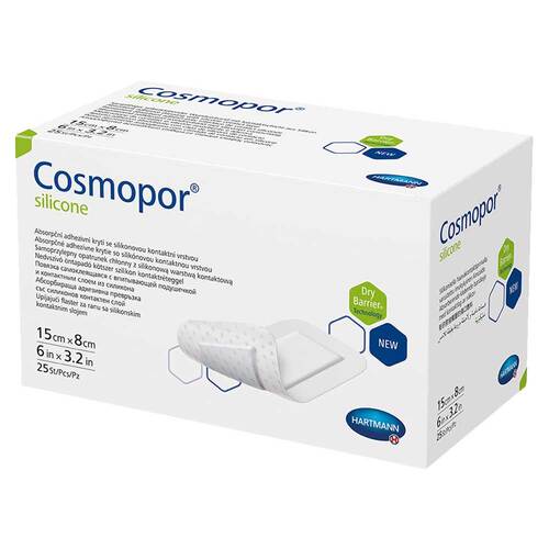 Cosmopor silicone Wundverband 8x15 cm - 1