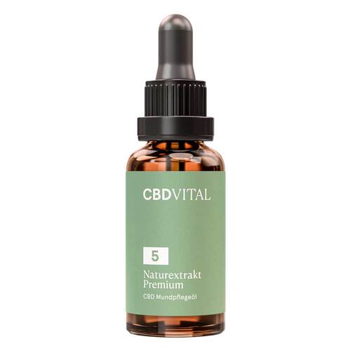 CBD 5% Mundpflege&ouml;l Naturextrakt PREMIUM Tropfen - 2