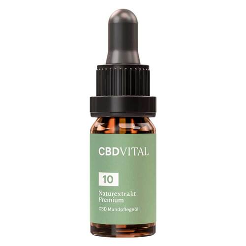 CBD 10% Mundpflege&ouml;l Naturextrakt Premium Tropfen - 2
