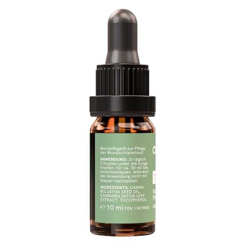 CBD 10% Mundpflege&ouml;l Naturextrakt Premium Tropfen - 3