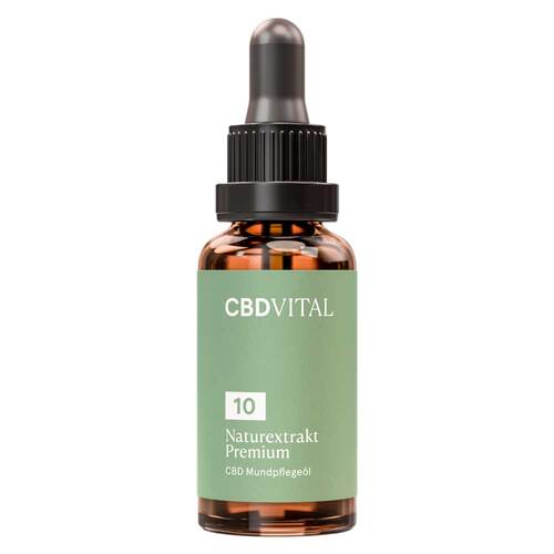 CBD 10% Mundpflege&ouml;l Naturextrakt Premium Tropfen - 2