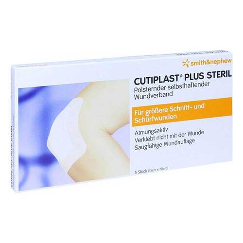 CUTIPLAST Plus steril 7,8x15 cm Verband - 1