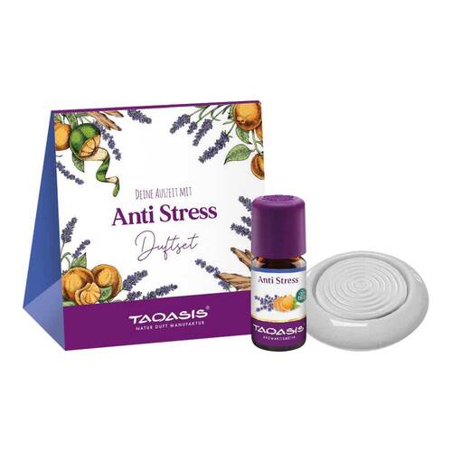 ANTI-STRESS Duftset &Ouml;l 5 ml &amp; Duftstein - 1