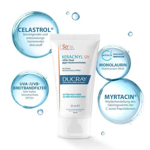 Ducray Keracnyl UV Fluid Spf 50 +  - 2