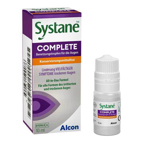 Systane Complete Benetzungstr.f&uuml;r d.Aug.ohne Konserv. - 1