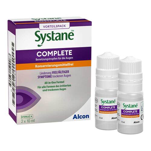 Systane Complete Benetzungstr.f&uuml;r d.Aug.ohne Konserv. - 1