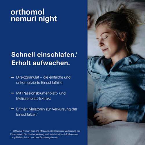 Orthomol nemuri night Direktgranulat - 3