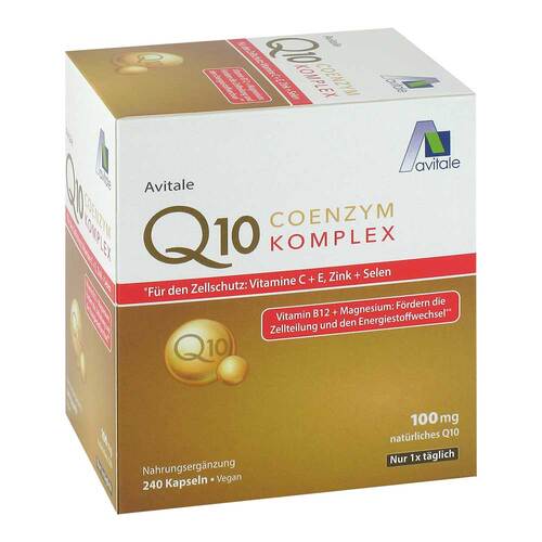 Coenzym Q10 100 mg Kapseln + Vitamine+Mineralstoffe - 1