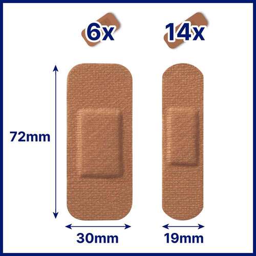 Hansaplast Sensitive Pflasterstrips hautton medium - 3