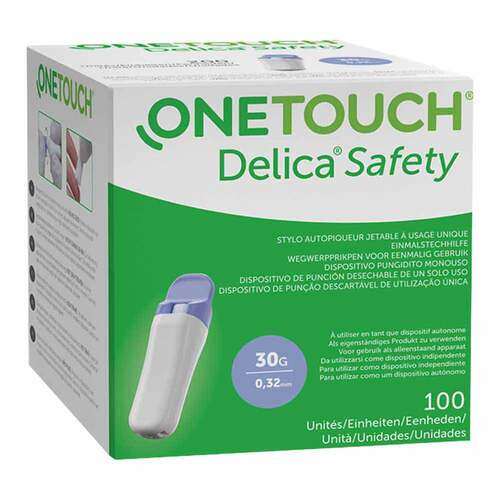 ONE TOUCH Delica Safety Einmalstechhilfe 30 G - 1