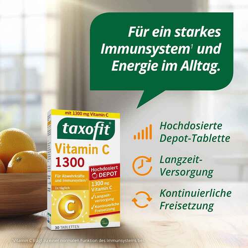 Taxofit Vitamin C 1300 Tabletten - 2