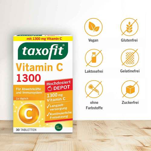 Taxofit Vitamin C 1300 Tabletten - 6