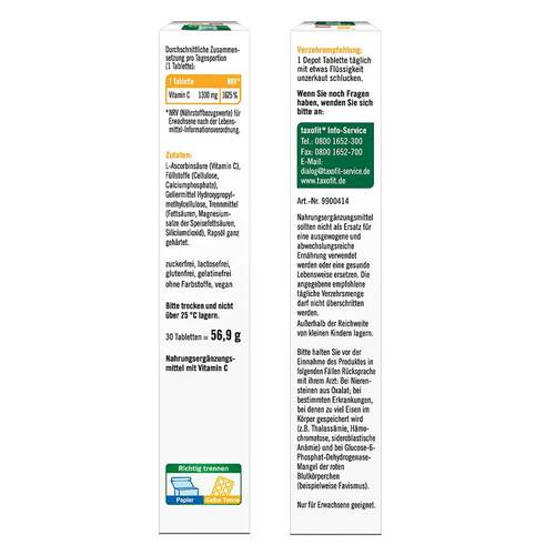 Taxofit Vitamin C 1300 Tabletten - 9