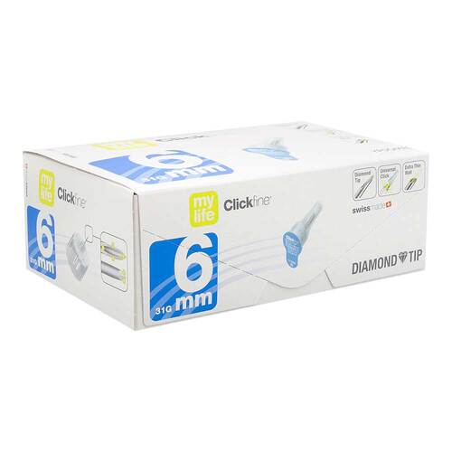 MYLIFE Clickfine Pen-Nadeln 31 G 6 mm Diamond Tip - 1