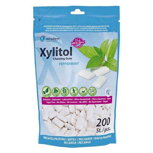 Miradent Xylitol Chewing Gum Minze Refill - 1