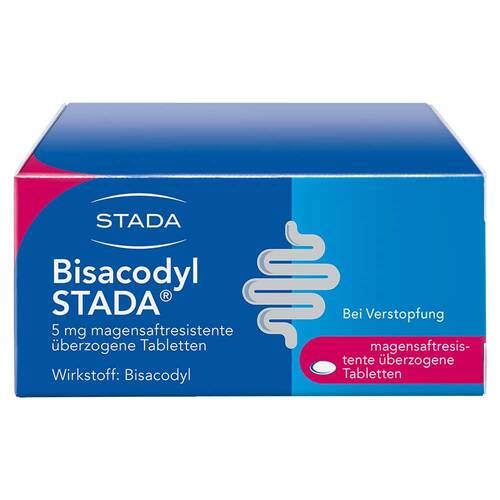 Bisacodyl Stada 5 mg magensaftresistent &uuml;berzog.Tabletten  - 1