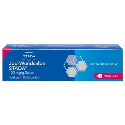 Jod-Wundsalbe Stada 100 mg / g - 1