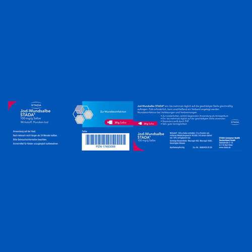 Jod-Wundsalbe Stada 100 mg / g - 2