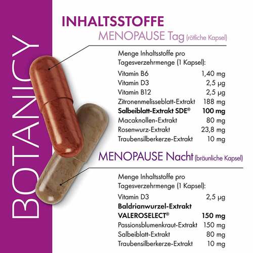 Menopause Tag &amp; Nacht Kapseln - 5