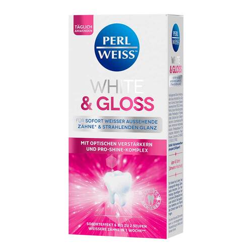 PERLWEISS White &amp; Gloss Zahncreme - 1