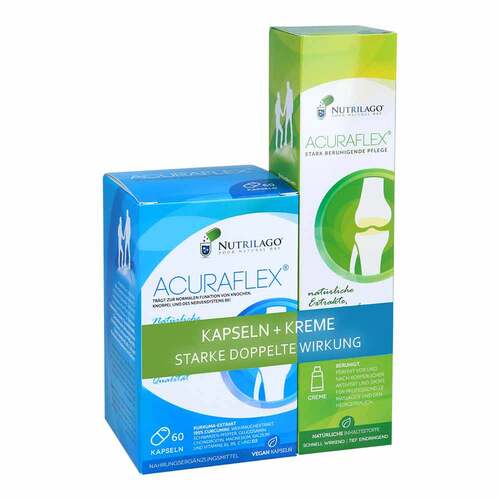 Acuraflex Komplett 60 Kapseln + 100 ml Creme Nutrilago - 2