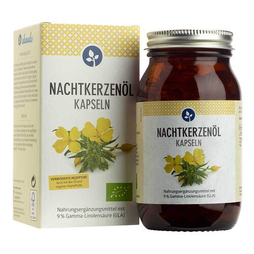 Nachtkerzen&ouml;l 500 mg Kapseln Bio vegan - 1