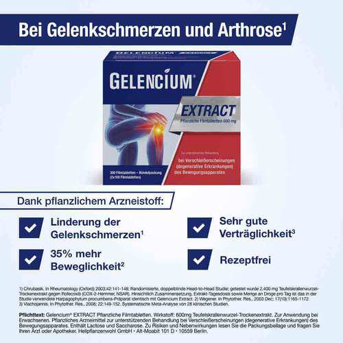 Gelencium Extract pflanzliche Filmtabletten - 2
