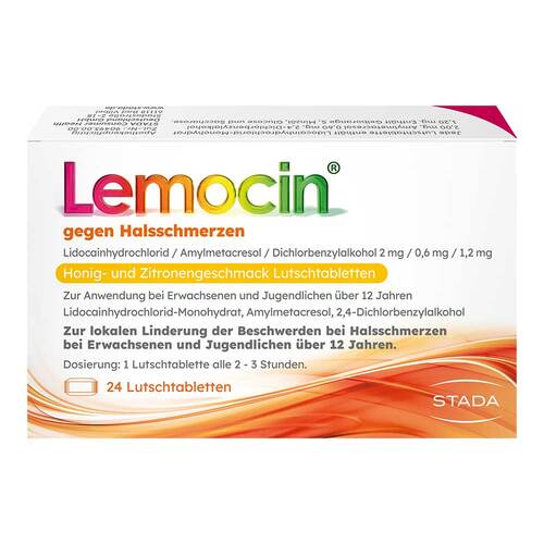 Lemocin gegen Halsschmerzen Honig-u.Zitroneng.Lut. - 2