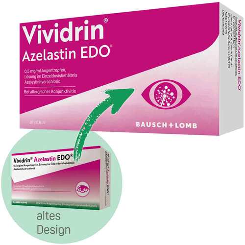 Vividrin Azelastin Edo 0,5 mg / ml Augentropfenl&ouml;sung i.EDP - 2