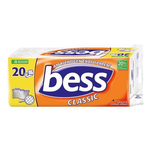 BESS Classic 3lg.Toilettenpapier - 1