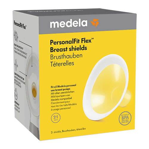 MEDELA PersonalFit Flex Brusthaube 21 mm 2 St. - 1