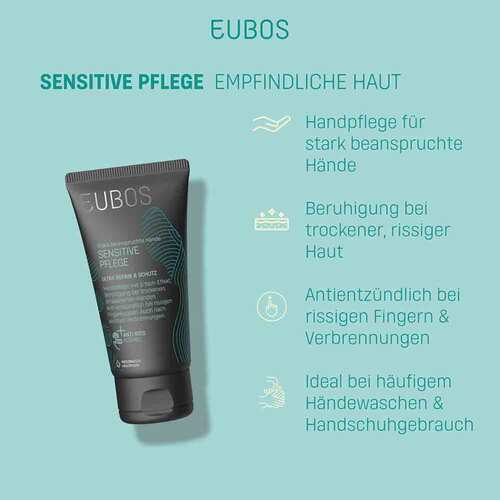 Eubos Sensitive Ultra Repair &amp; Schutz Handcreme - 3