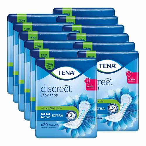 Tena Lady Discreet Inkontinenz Einlagen extra - 1