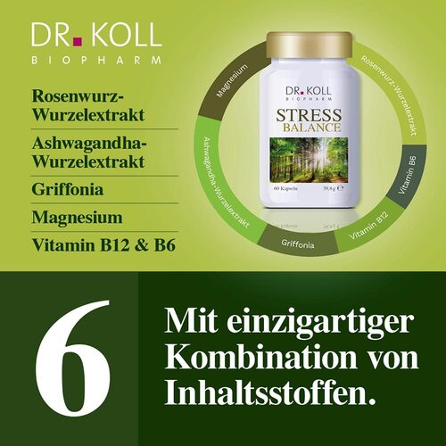 Stress Balance Dr.Koll Vitamin B6 + B12+Magnesium - 3
