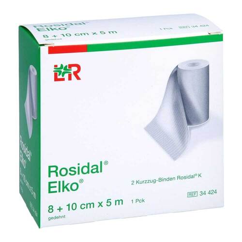 ROSIDAL Elko 8+10 cmx5 m Kurzzugbinde - 1
