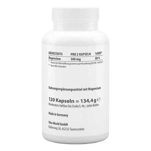 Magnesium-Malat 1000 mg Kapseln - 2