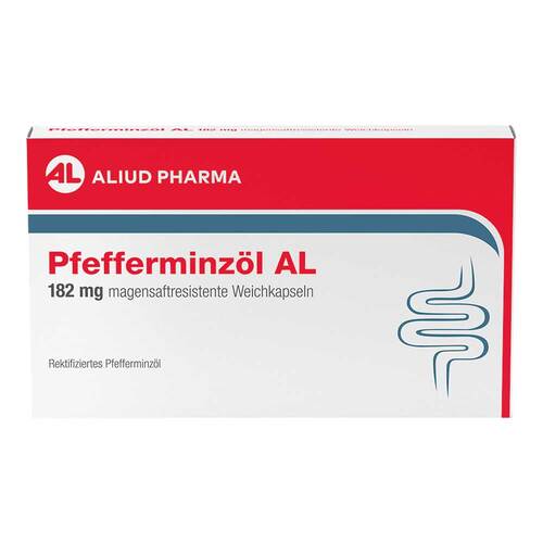 Pfefferminz&ouml;l AL 182 mg magensaftresistent Weichkapseln - 2