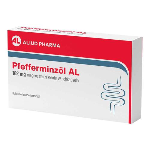 Pfefferminz&ouml;l AL 182 mg magensaftresistent Weichkapseln - 3