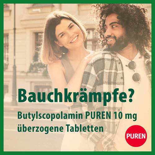 Butylscopolamin Puren 10 mg &uuml;berzogene Tabletten  - 4