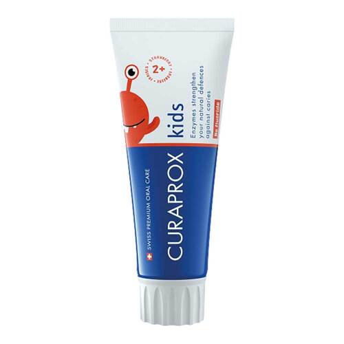 CURAPROX kids Zahnpasta Erdbeere ab 2 Jahre 0 ppm - 1