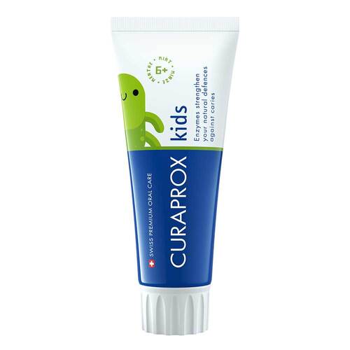 Curaprox kids Zahnpasta Minze ab 6 Jahre 1450 ppm - 1