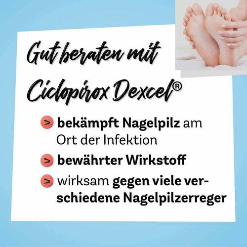 Ciclopirox Dexcel 80 mg / g wirkstoffhalt.Nagellack - 4