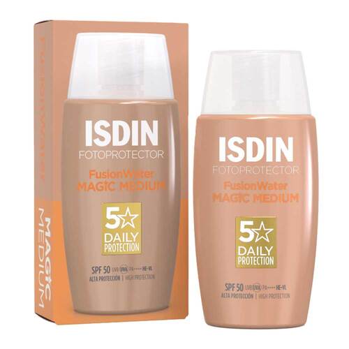 Isdin Fotoprotector Fusion Water Col.medium Lsf 50 - 1